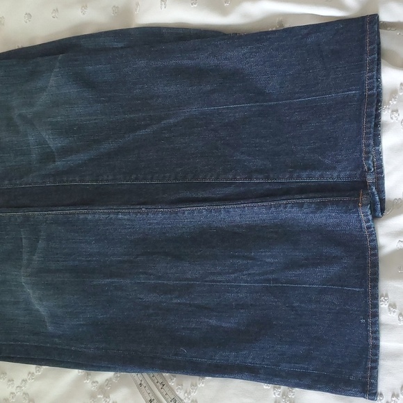 7 for all mankind bootcut dark wash jeans size 28 - Picture 6 of 6